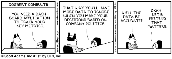 Dilbert does Dashboards